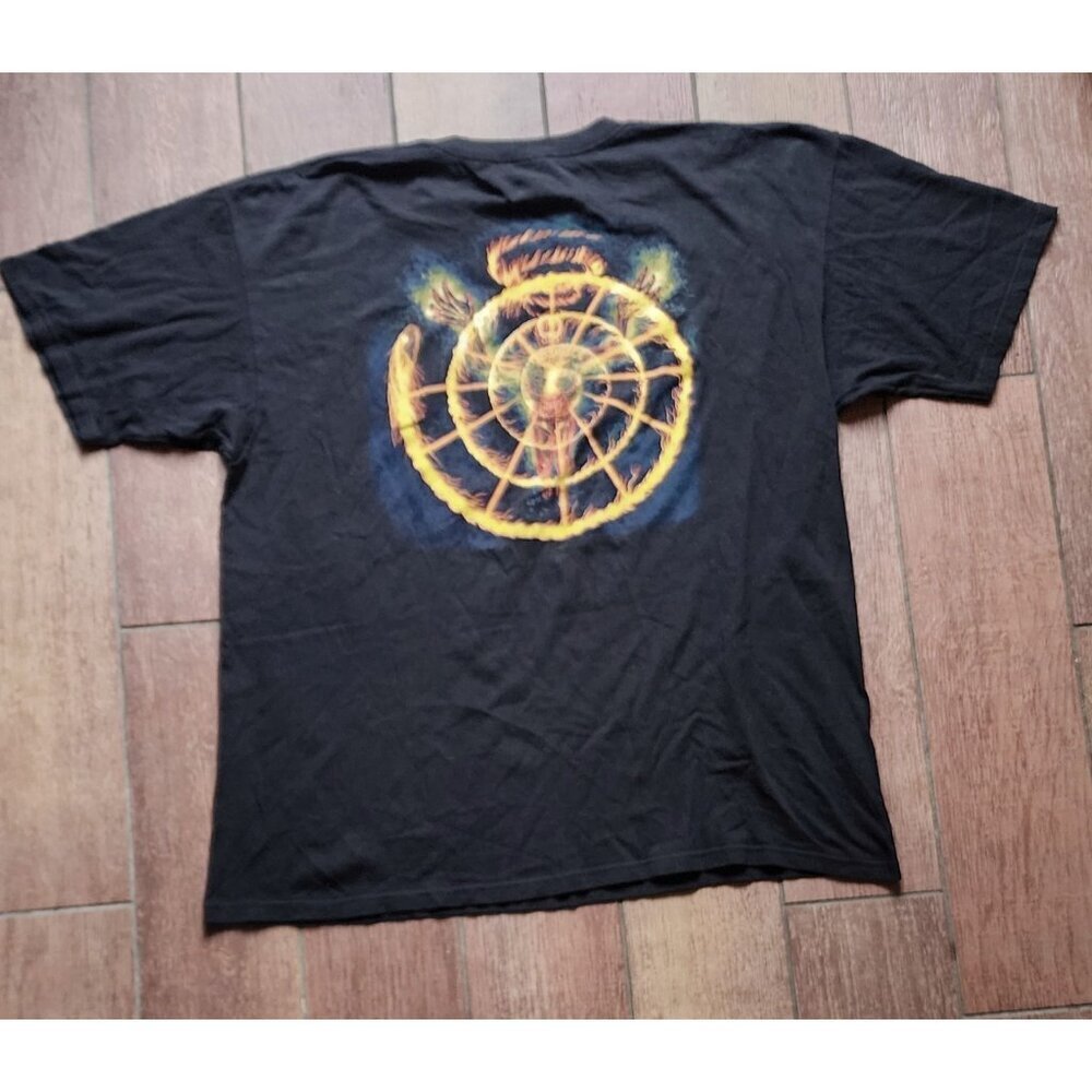 2007 TOOL 10,000 Days Tour Concert Double Sided Black T-Shirt XXL 2XL Anvil Tag - Picture 8 of 9